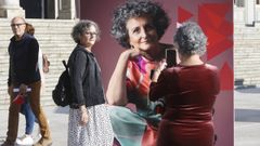 Exposici�n de la jornada contra el c�ncer de mama