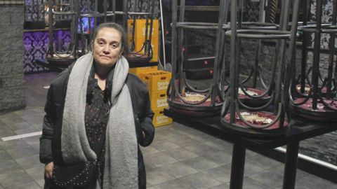 Azucena Rico, responsable del pub Malvada, en una foto de archivo