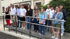 Los asistentes al curso, en una foto tomada en la Politcnica