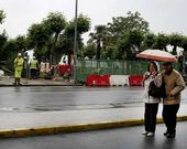 Los veh�culos circular�n sobre la actual acera que ejerce de medianera.