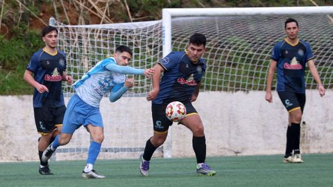 Derbi barbanzano en Preferente entre el Cidade de Ribeira y el Puebla