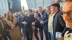 El presidente de la Xunta visit&oacute; la feria este s&aacute;bado por la tarde