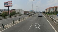 Imagen del lugar del accidente
