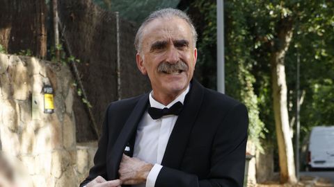 Juan y Medio, también estuvo presente en la fiesta