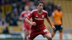 Carlos de Pena en su etapa en el Middlesbrough