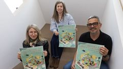 Ana P�rez, �ngeles Pacoret e Daniel P�rez, na presentaci�n