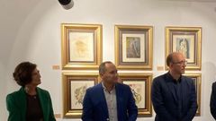 Inauguraci�n de la exposici�n en el Museo do Mar