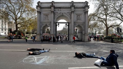 Protestas en Londres