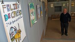 Exposici�n de carteles anunciadores del Foli�n de Carros instalada el a�o pasado en la Casa da Cultura