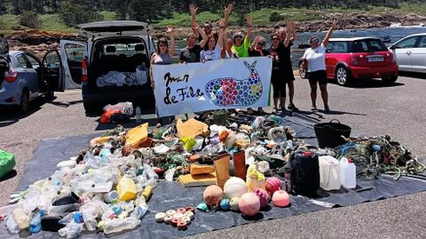 El resultado de la limpieza en Santa Mari�a, Camari�as 
