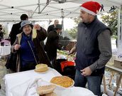 El mercado ofreci� una degustaci�n gastron�mica.