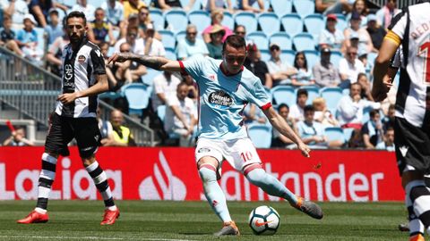 Celta-Levante (4-2) en Primera el 19 de mayo del 2018.  