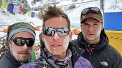 En el centro, Dan Fredinburg, en una imagen colgada en su Instagram.