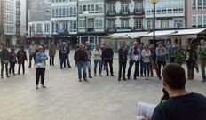 Los candidatos est�n promoviendo encuentros abiertos en Ferrol. 