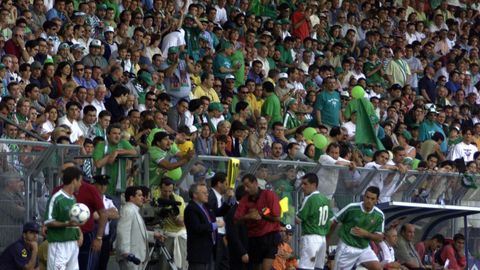 El partido de fase de ascenso contra Ceuta, en el 2000, es el de mayor afluencia al estadio.