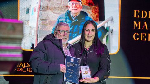 Las im�genes de la entrega de los Premios da Cultura de Xinzo