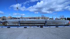 Imagen de archivo del narcosubmarino interceptado en Ald�n en el 2019.