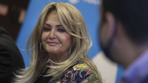 Bonnie Tyler, en una fotograf�a de archivo tomada en el 2021 en Santiago