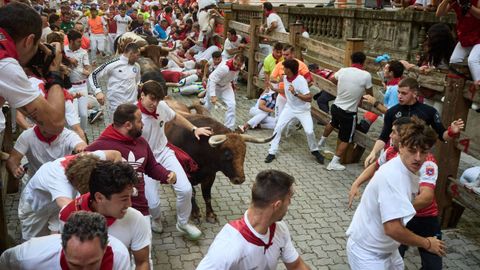 Los toros de Jandilla cierran los encierros de San Ferm�n