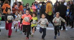 Marcos Exp�sito -dorsal 279- se impuso en la primera de las 9 categor�as en lid en Pontecesures. 