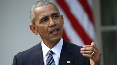 Obama pide �unidad� a Donald Trump