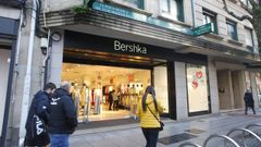 Tienda de Bershka, en la calle Benito Corbal de Pontevedra