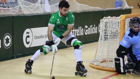 Bruno Saavedra, durante un encuentro esta temporada del Liceo