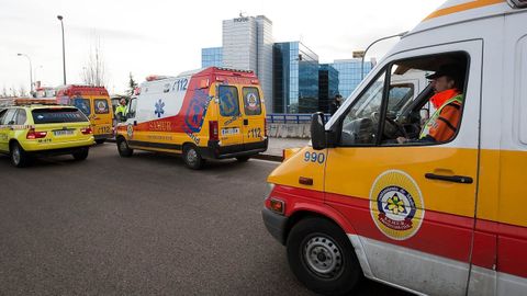 Ambulancia del Samur en Madrid