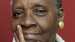 La escritora Maryse Cond�.