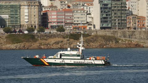 La Guarda Civil en la ensenada del Orz�n