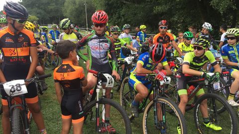 MINI BTT DE MACEDA.Carrera infantil masculina.
