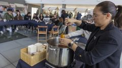 Cata en la feria de Biosa�de en Carballo