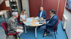 La concejala de Urbanismo, Blanca Garc�a, con el director del Instituto Galego de Vivenda e Solo