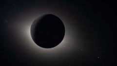 Un eclipse capturado por las c&aacute;maras de la nave espacial Artemis II en abril del 2026
