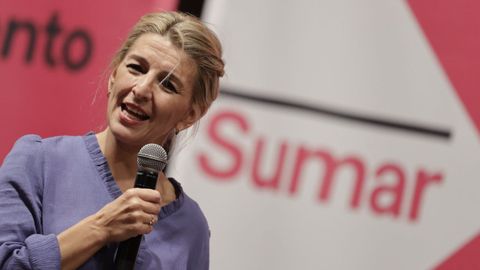 La vicepresidenta segunda Yolanda D�az 