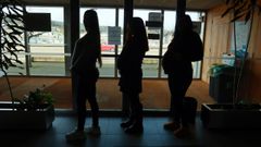 Cris, Sheila y Andrea, censadas en Ourol, dar�n a luz pr�ximamente a su primer hijo