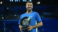 Jordan Smith, tras ganar medio mill�n de euros en el torneo a un punto del Open de Australia.