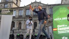 Santiago Abascal cerr� la campa�a de Vox en Toledo