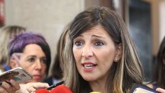 La gallega Yolanda D�az, portavoz adjunta de Unidas Podemos, participar� en las negociaciones