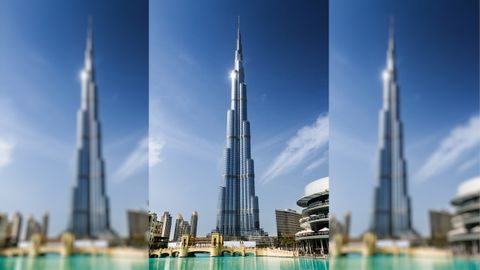 BURJ KHALIFA (Dubi) - El edificio ms alto y con ms plantas del mundo est en Emiratos rabes Unidos. Tiene 163 pisos (el doble de los que aspira a tener el rascacielos ourensano) y mide 828 metros