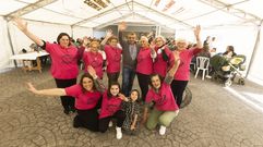 Xantar y Encontro de Pandeireta en As Encrobas: �im�genes!