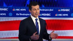 Pete Buttigieg, alcalde de South Bend (Indiana) y exmilitar 