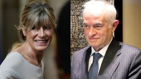 La esposa del Presidente del Gobierno, Begoa Gmez, y el juez Juan Carlos Peinado