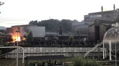 Fábrica de Arcelor en Tabaza.Fábrica de Arcelor en Tabaza