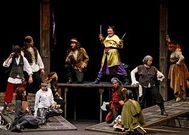Escena de la representaci�n de �O manuscrito�.