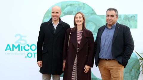 Celebracin del 25 aniversario de la asociacin AMICOS en el  Restaurante Trapeiro, Lousame