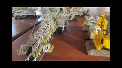 Maquetas en esta exposici�n permanente de As Pontes