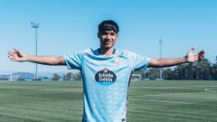El futbolista juvenil del Celta Diego Matute.