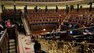 Imagen del pleno del Congreso en el que se han aprobado las candidaturas para el Tribunal Constitucional, el Tribunal de Cuentas y el Defensor del Pueblo