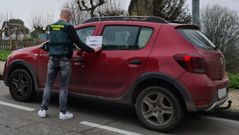 El veh�culo qued� decomisado por la Guardia Civil
